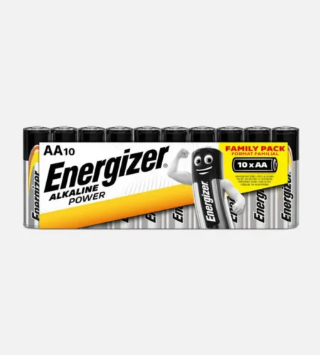 ENERGIZER Alkaline Power LR6 AA 10-Family-Pack